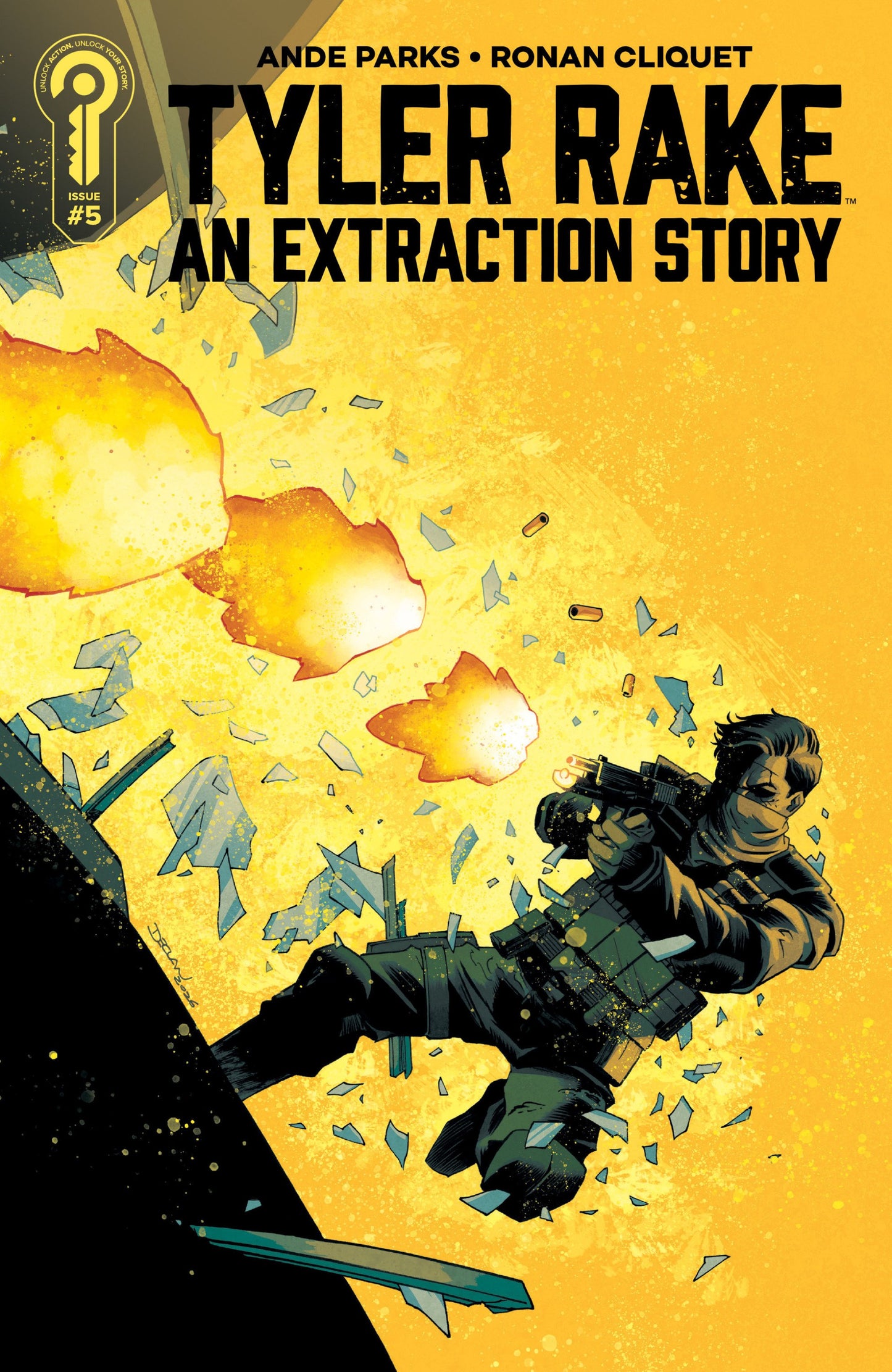 TYLER RAKE AN EXTRACTION STORY #5 COVER A DECLAN SHALVEY CVR A