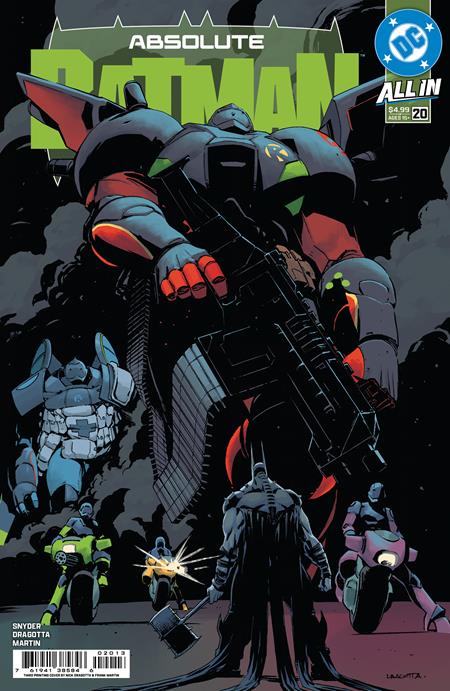ABSOLUTE BATMAN #20 THIRD PRINTING CVR A