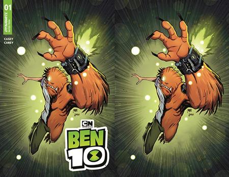 BEN 10 #1 CVRS ZE & ZF CHRIS !MBER WILDMUTT DYNAMITE COM EXCLUSIVE BUNDLE OF 2 VAR