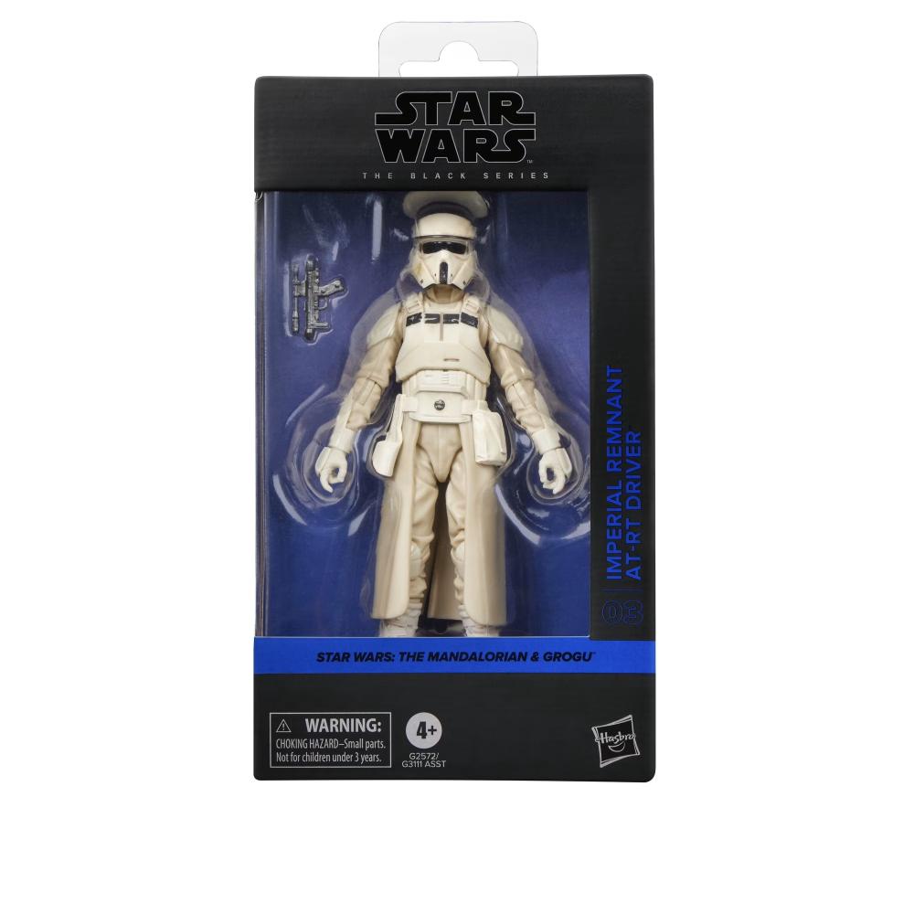 Star Wars Black The Mandalorian & Grogu Imperial Remnant AT-RT Driver Action Figure