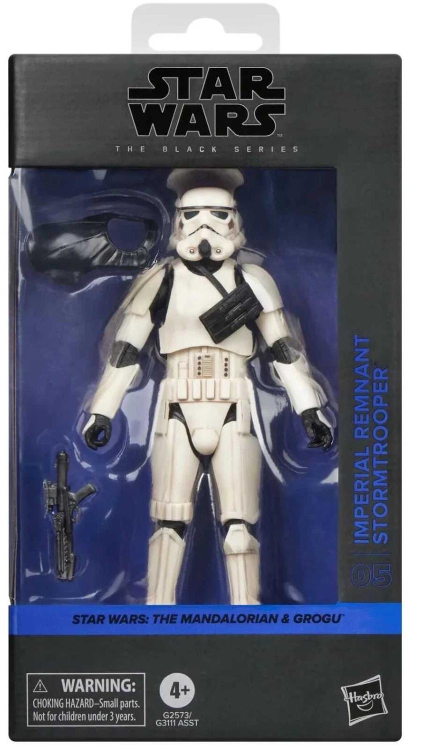 Star Wars Black The Mandalorian & Grogu Imperial Remnant Stormtrooper Action Figure