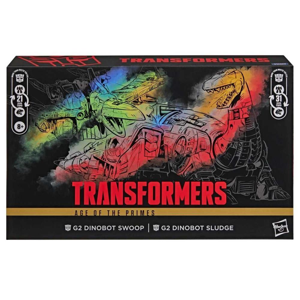 Transformers Generations Selects Age of the Primes G2 Universe Dinobots Swoop and Sludge Action Figure