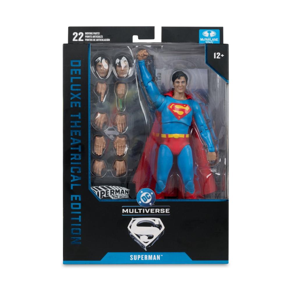 DC Multiverse Deluxe Theatrical Edition Superman: The Movie 1978 Superman Action Figure