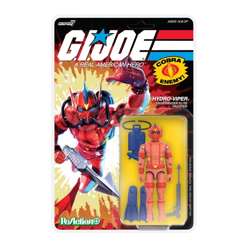 G.I. Joe ReAction+ Hydro Viper Comic Action Figure