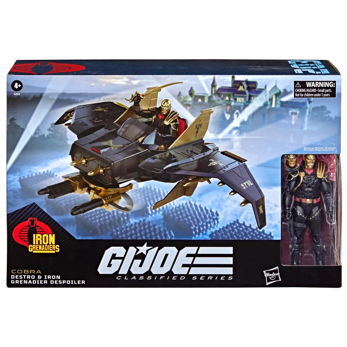 G.I. Joe Classified Series Destro & Iron Grenadier Despoiler Action Figure and Vehicle Set