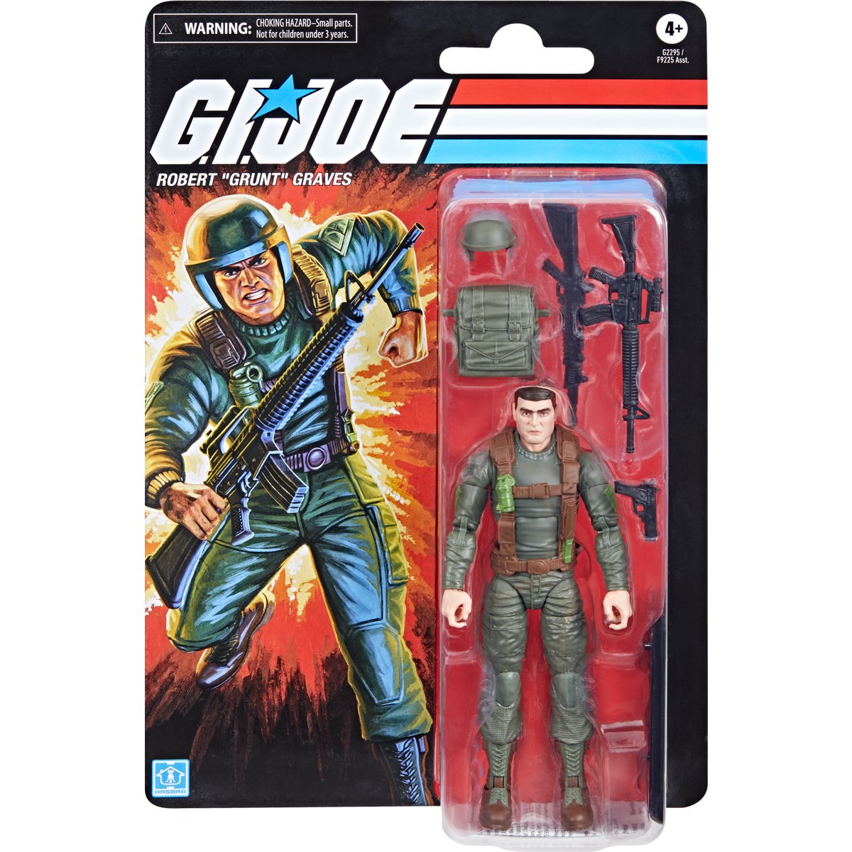 G.I. Joe Classified Series Retro Cardback Robert Grunt Graves Action Figure *PRE-ORDER*