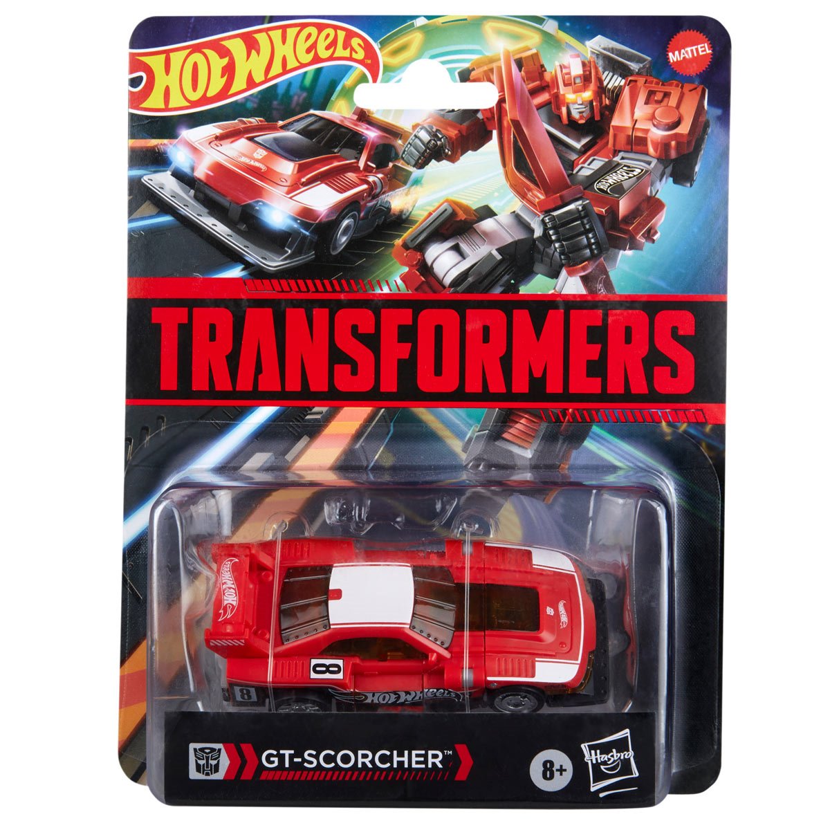 Transformers x Hot Wheels Collaborative GT-Scorcher Action Figure