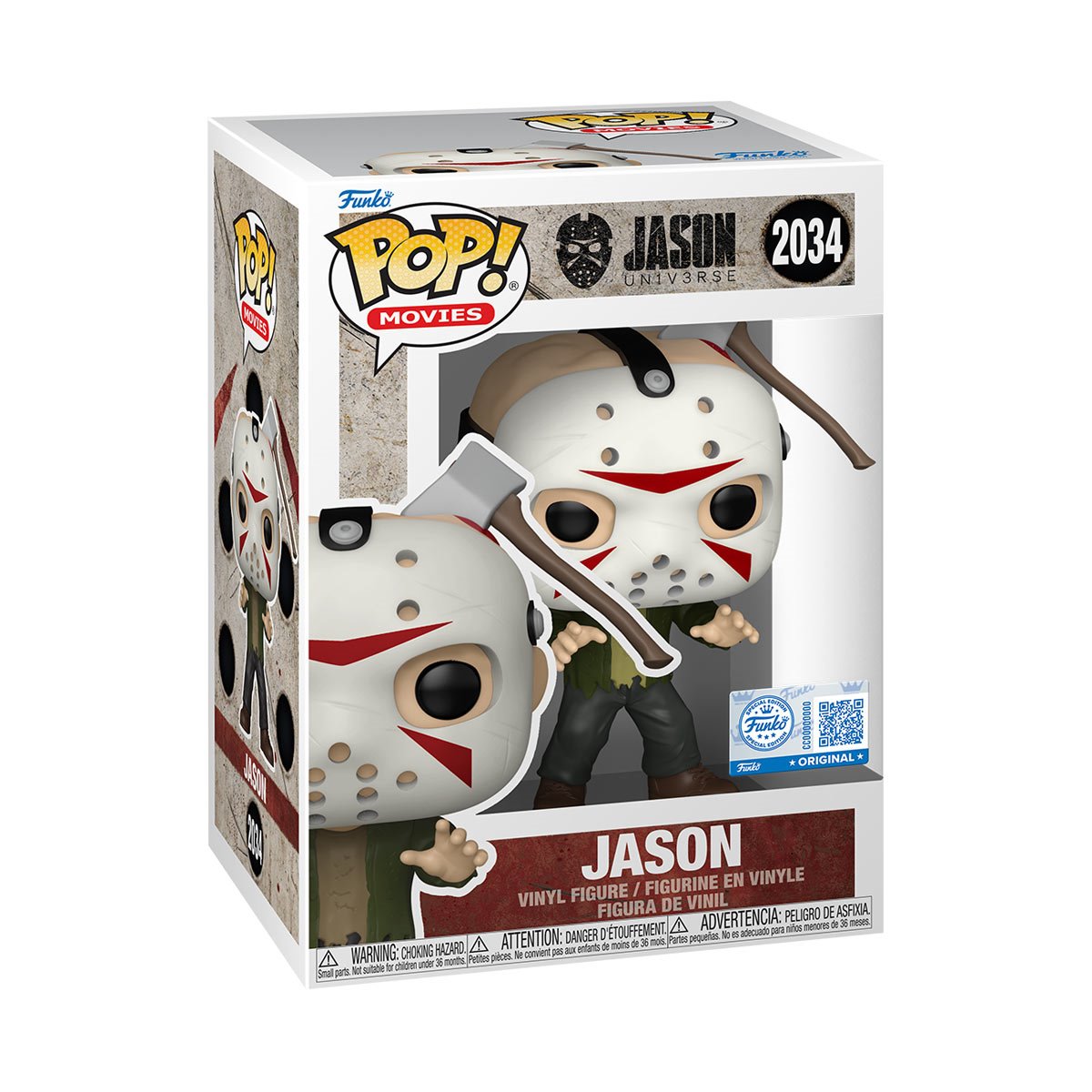 POP Movies Jason Universe Jason with Axe Head Exclusive Vinyl Figure *PRE-ORDER*