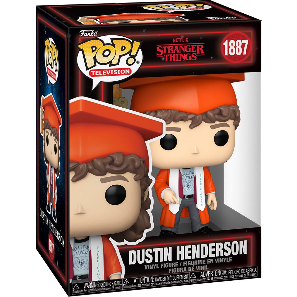 POP Television Stranger Things Dustin Henderson Vinyl Figure #1887
