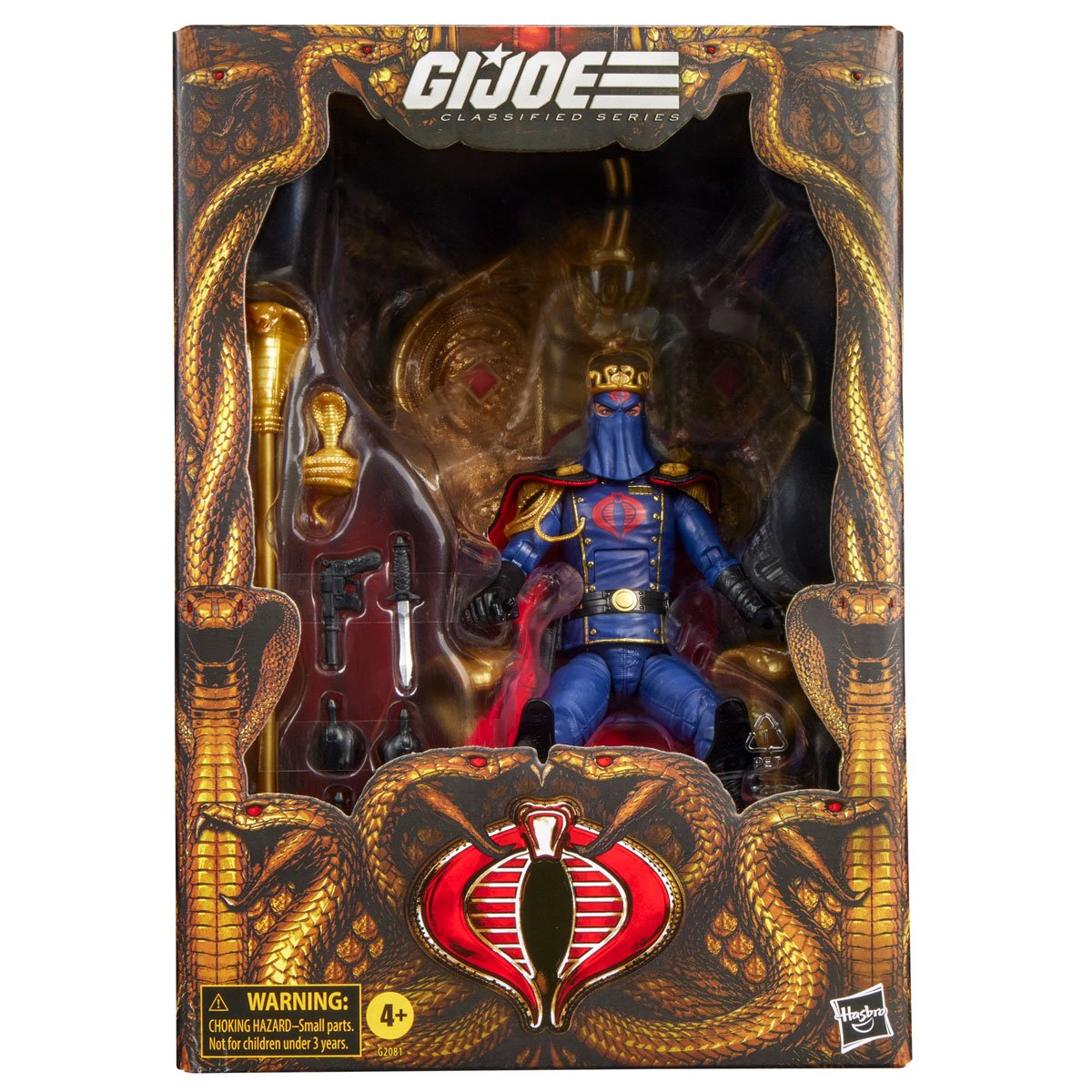 G.I. Joe Classified Series Cobra Commander in Dress Uniform Action Figure *PRE-ORDER*