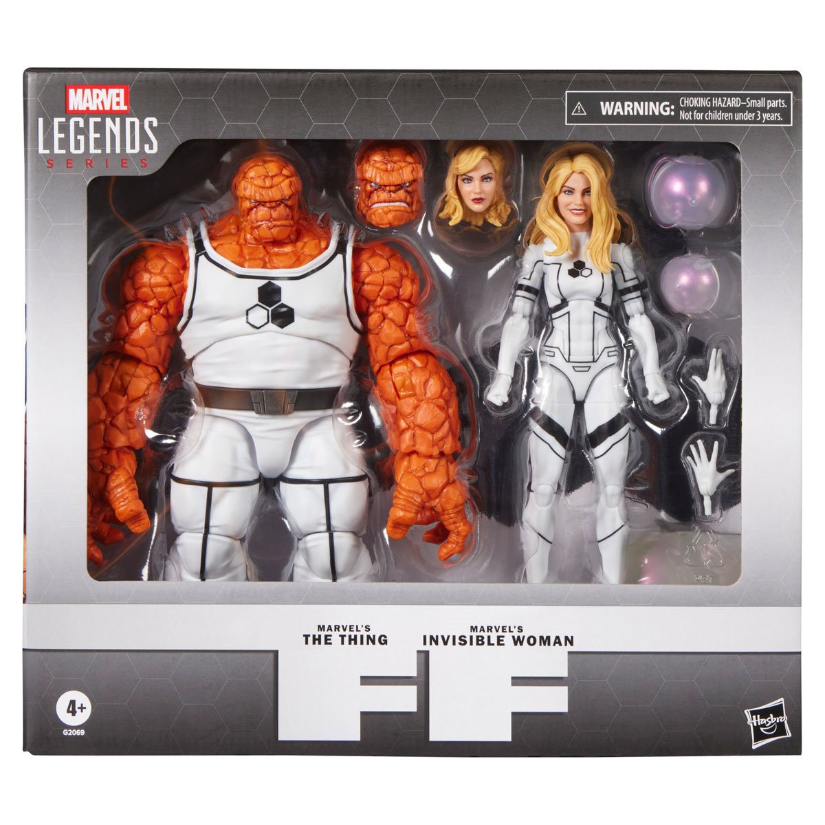 Marvel Legends Future Foundation The Thing & Invisible Woman Action Figures