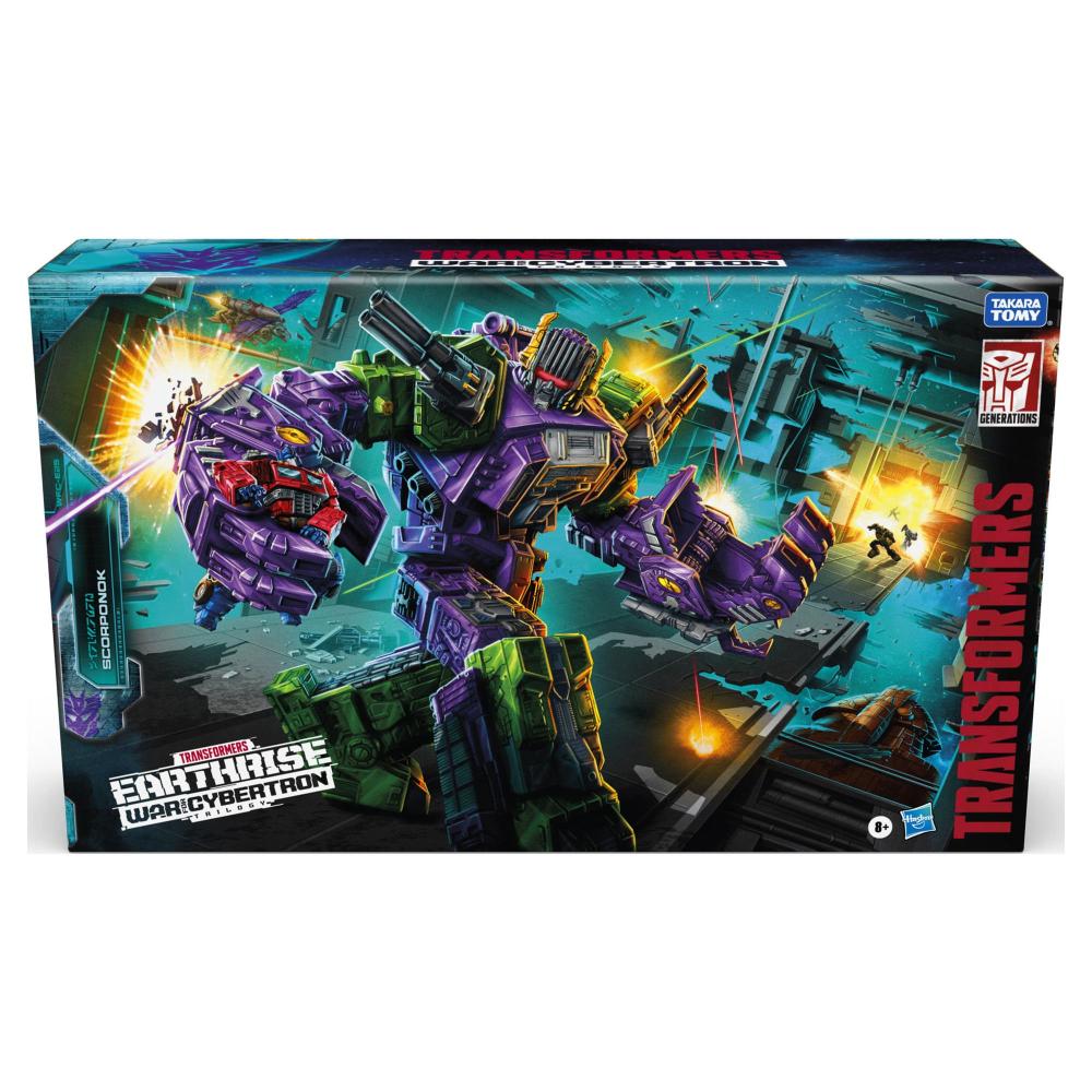 Transformers War For Cybertron Titan Skorponok Action Figure