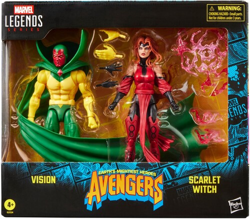 Marvel Legends Avengers Vision and Scarlet Witch Action Figure 2pk
