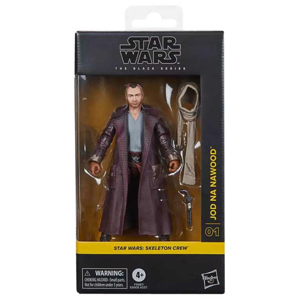 Star Wars Black Skeleton Crew Jod NaNawood Action Figure
