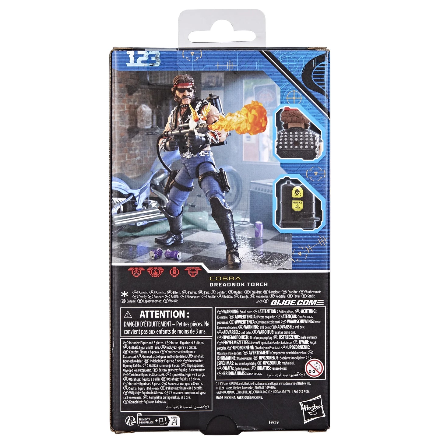 G.I. Joe Classified Series Dreadnok Torch Action Figure