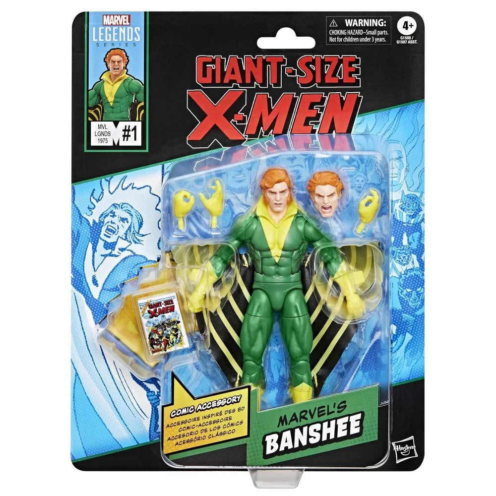 Marvel Legends Comics Inspired Giant SizeX-Men #1 Banshee Action Figure