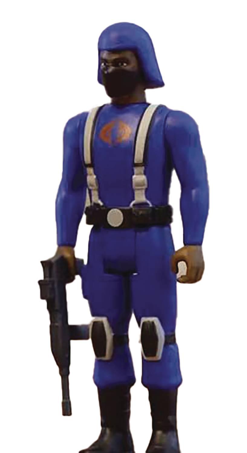 GI JOE ReAction COBRA TROOPER H-BACK DK BROWN ACTION FIGURE
