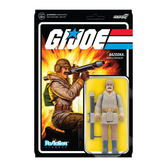 G.i. Joe ReAction Bazooka Arctic Action Figure