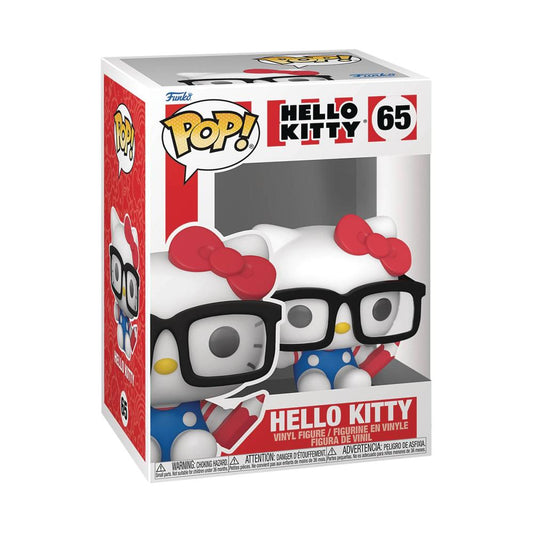 POP SANRIO HELLO KITTY WITH GLASSES VINYL FIGURE
