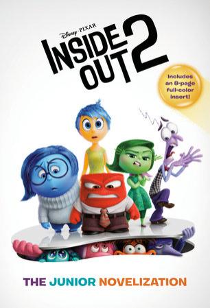 DISNEY PIXAR INSIDE OUT 2 THE JUNIOR NOVELIZATION