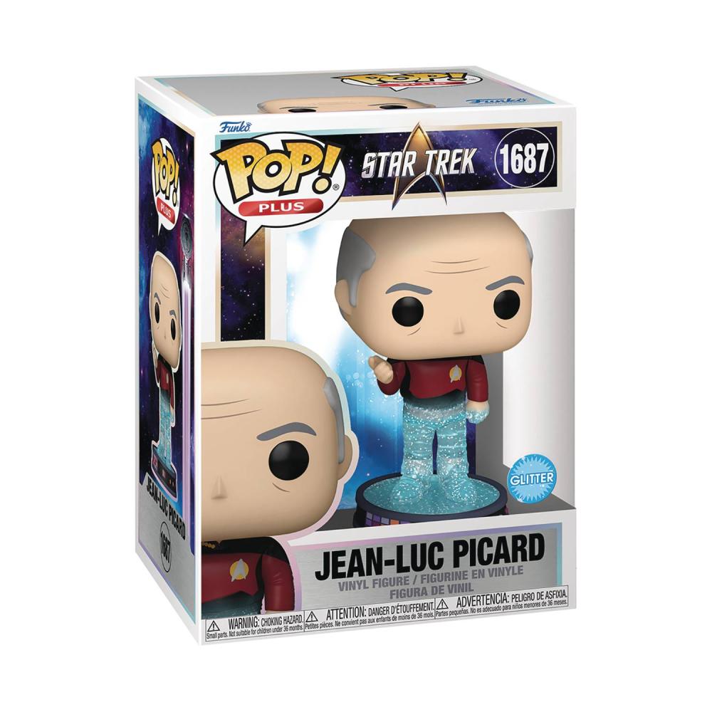 Pop Plus Star Trek Transporter Picard Fig