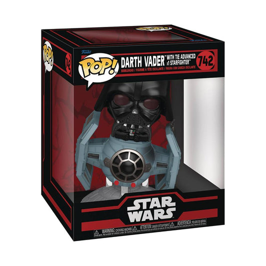 Pop Rides Dlx Star Wars Darkside Tie Adv X1 W Vader Vin Fig