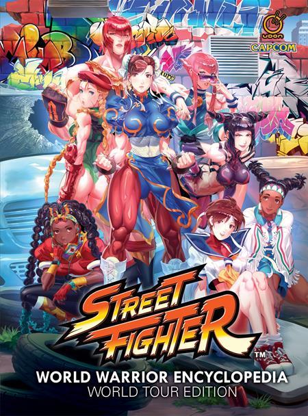 STREET FIGHTER WORLD WARRIOR ENCYCLOPEDIA WORLD TOUR EDITION HC Previously Offered Thru Other Distributors