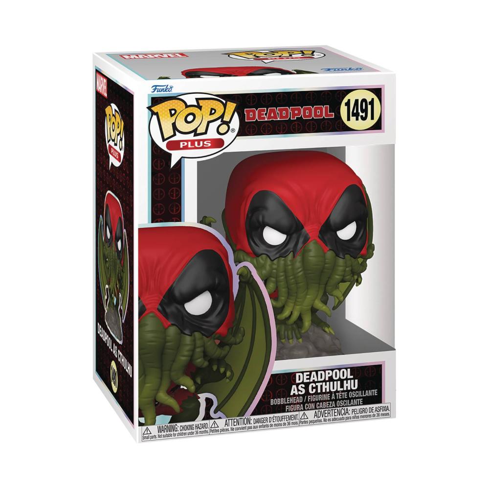 Pop Marvel Deadpool Literary Classics Cthulhu Viny Figure