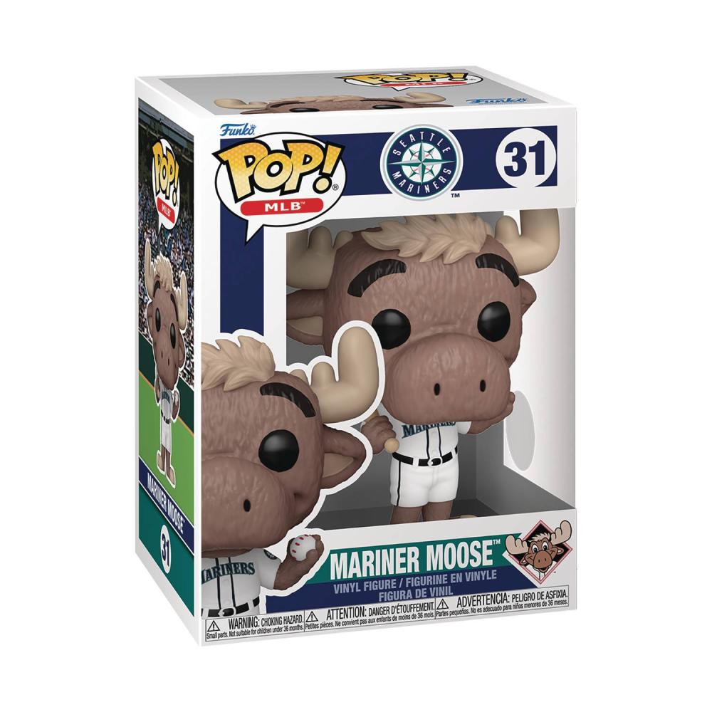 Pop MLB Seattle Mariners Mariners Mariner Moose Vinyl Figure