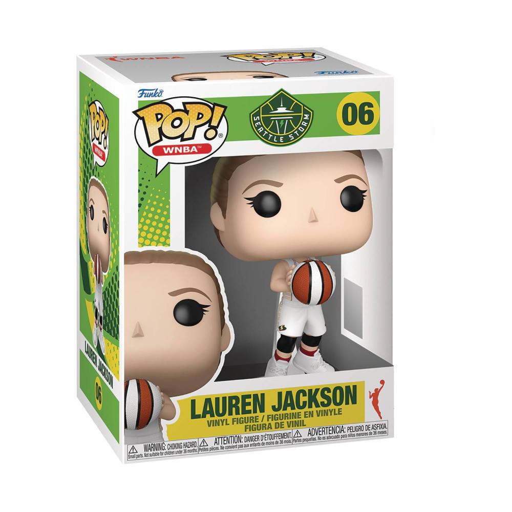 Pop WNBA Seattle Storm Lauren Jackson Vinyl Figure