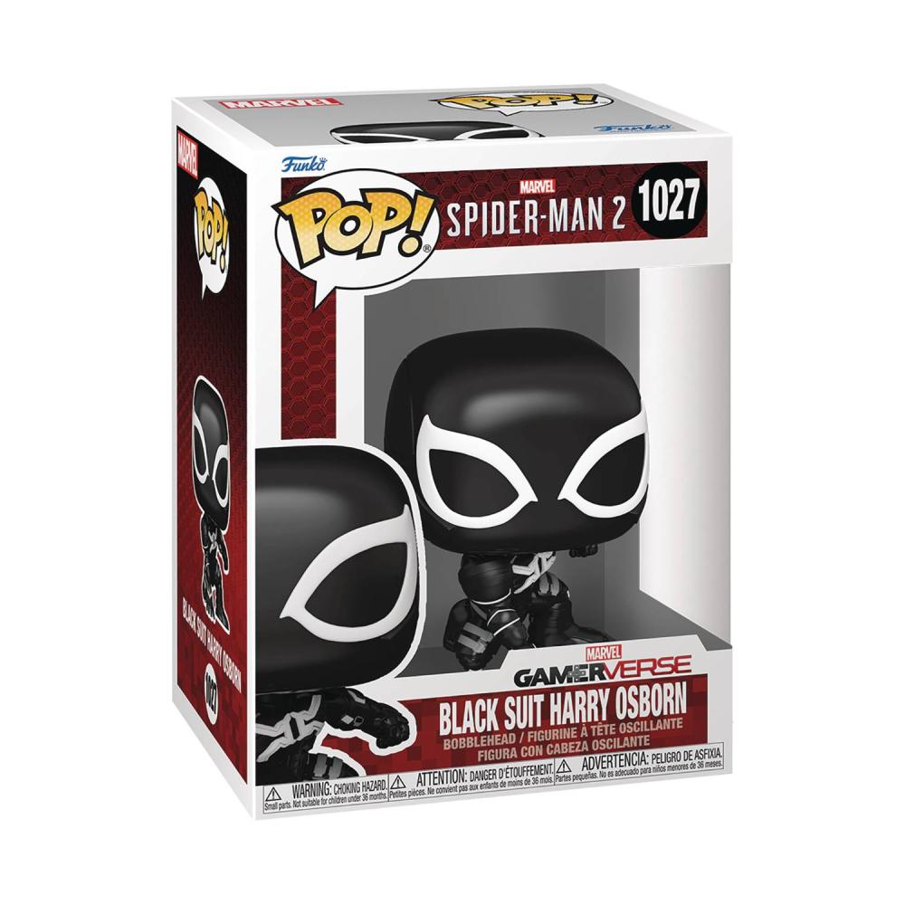 Pop Games Spider Man 2 Harry Osborn Black Suit Vinyl Figure