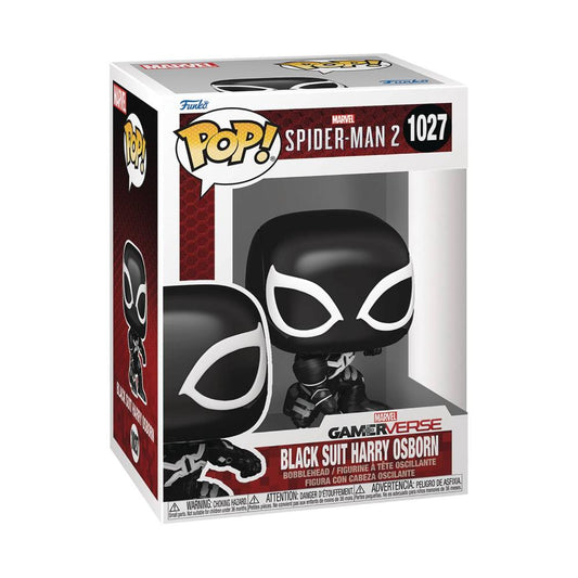 Pop Games Spider Man 2 Harry Osborn Black Suit Vinyl Figure