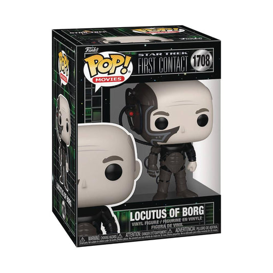 Pop Movies Star Trek First Contact Picard Borg Fig