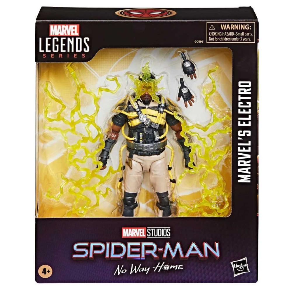 Marvel Legends Spider-Man No Way Home Electro Action Figure