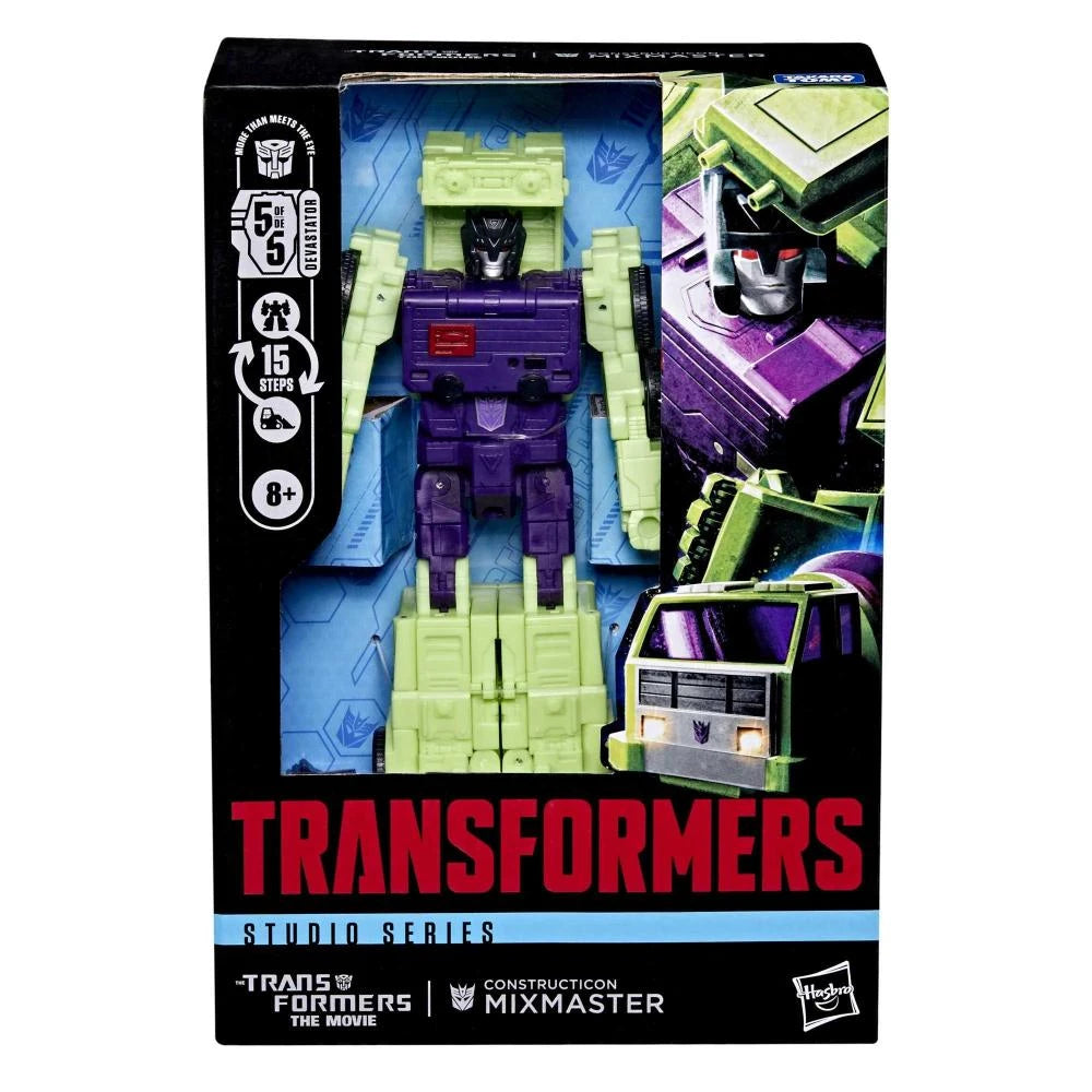 Transformers Studio Series Transformers 86 Constructicon Mixmaster Action Figure