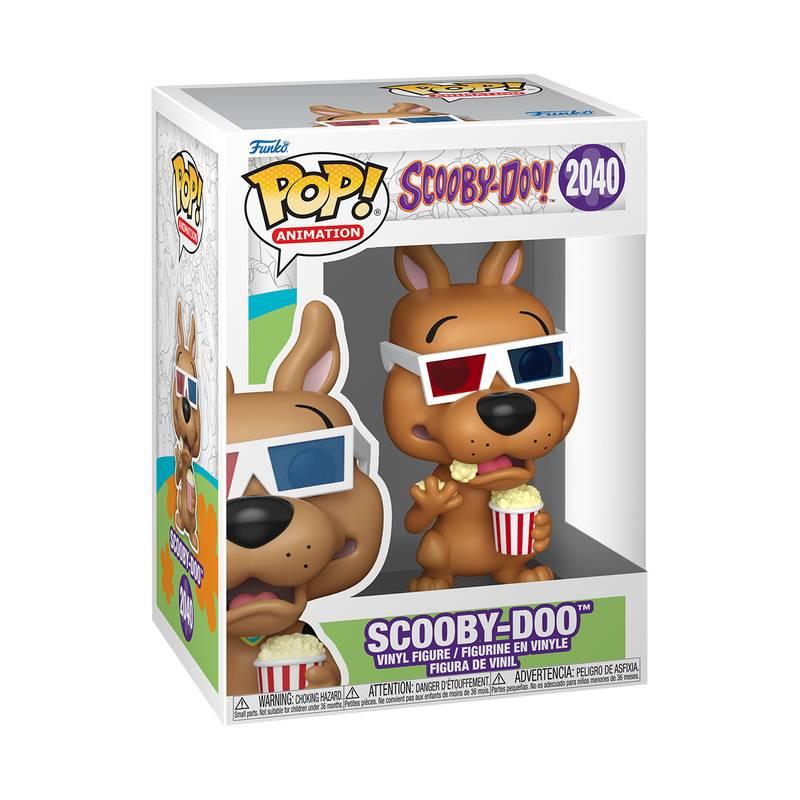 POP ANIMATION SCOOBY DOO 3D GLASSES SCOOBY DOO VINYL FIGURE