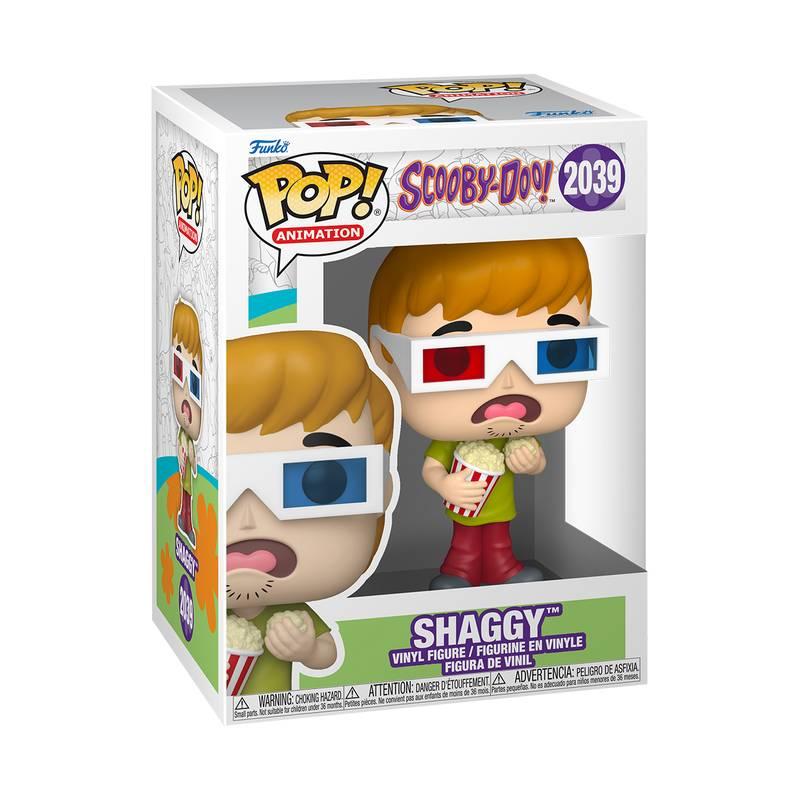 POP ANIMATION SCOOBY DOO 3D GLASSES SHAGGY VINYL FIGURE