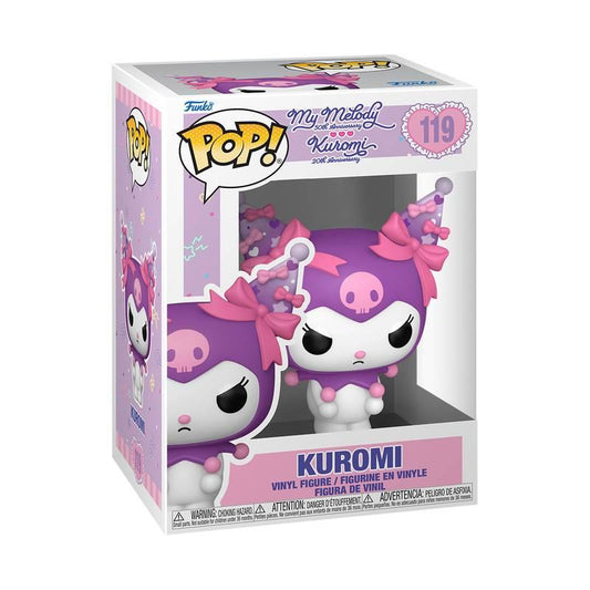 POP SANRIO KUROMI MY MELODY ANNIVERSARY KUROMI GRUMPY VINYL FIGURE