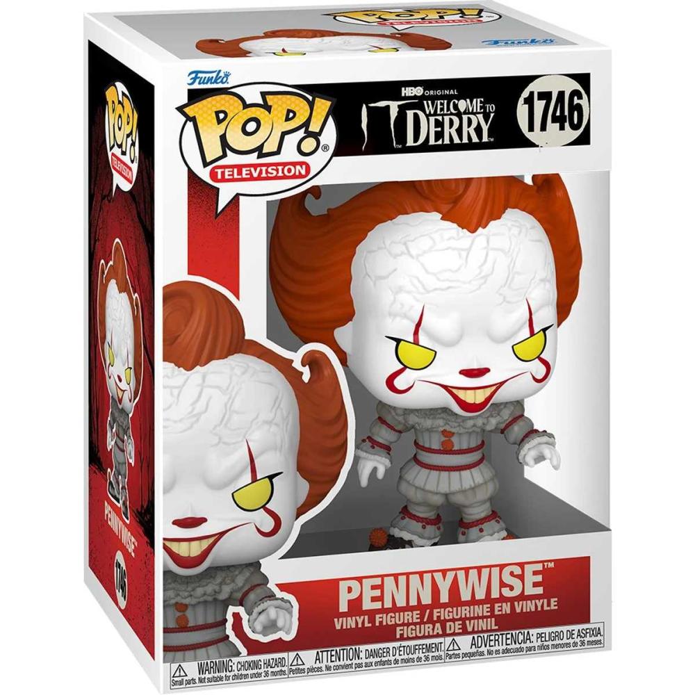 POP Television Welcome to Derry Pennywise the Clown Vinyl Figure