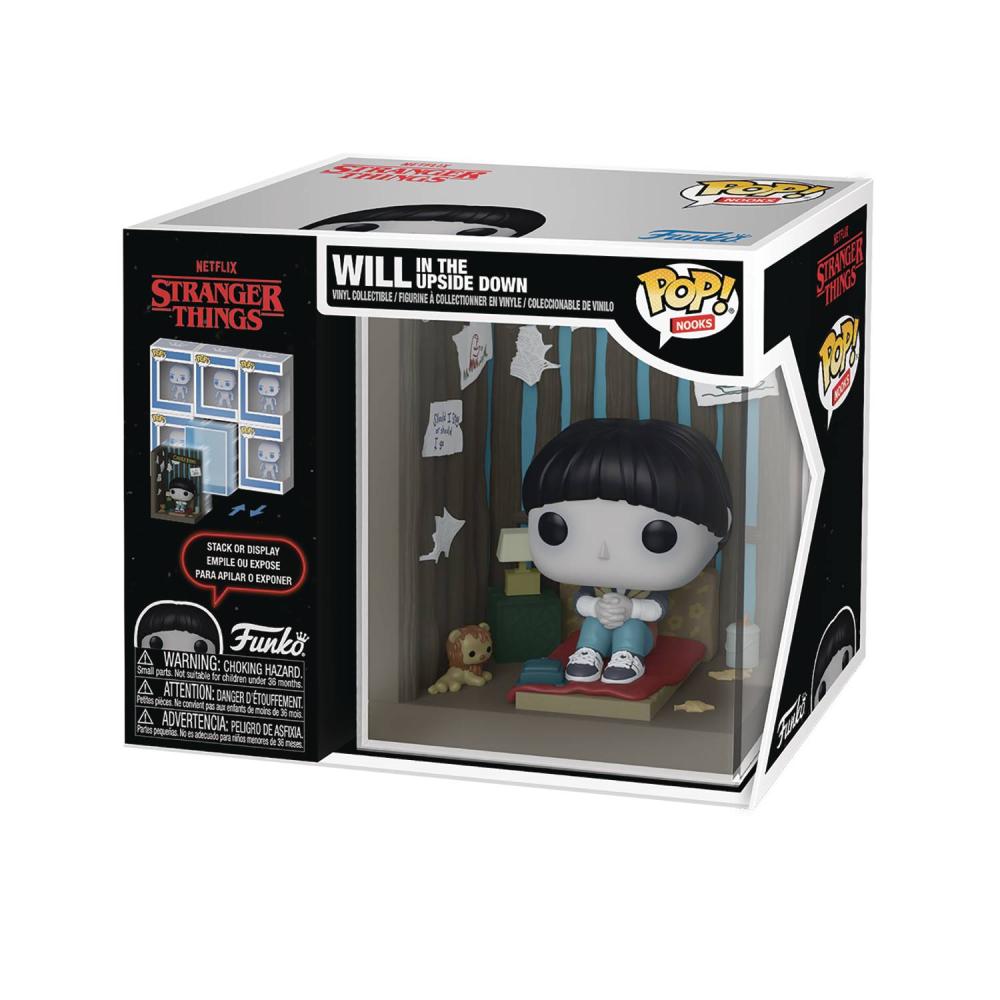 POP NOOKS STRANGER THINGS WILL IN THE UPSIDE DOWN VINYL FIGURE