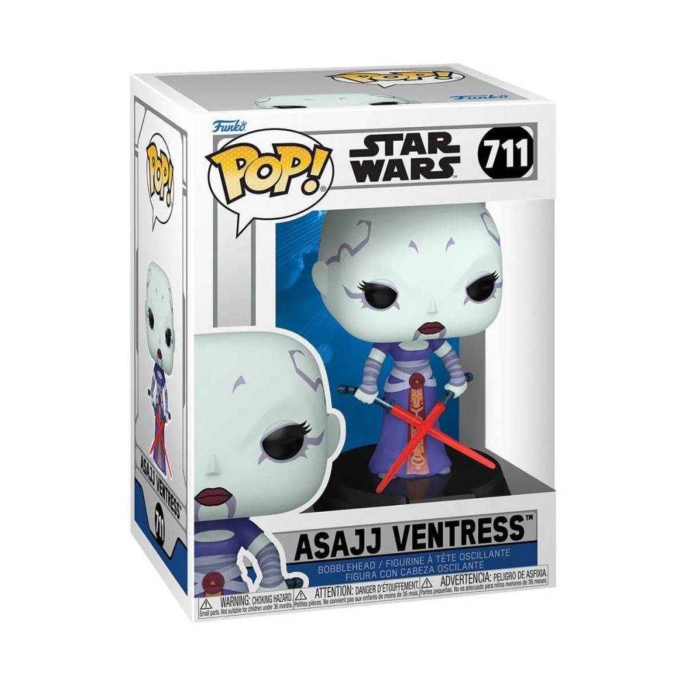 POP STAR WARS CLONE WARS ASAJ VENTRESS VINYL FIGURE