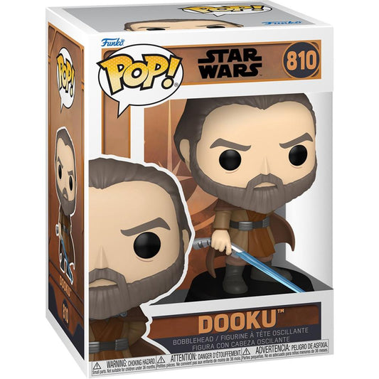 POP STAR WARS TALES OF THE JEDI COUNT DOOKU VINYL FIGURE