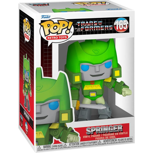 POP RETRO TOYS TRANSFORMERS SPRINGER VINYL FIGURE