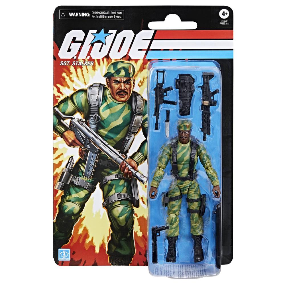 G.I. Joe Classified Series Retro Sgt Stalker Action Figure