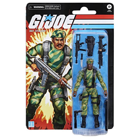 G.I. Joe Classified Series Retro Sgt Stalker Action Figure