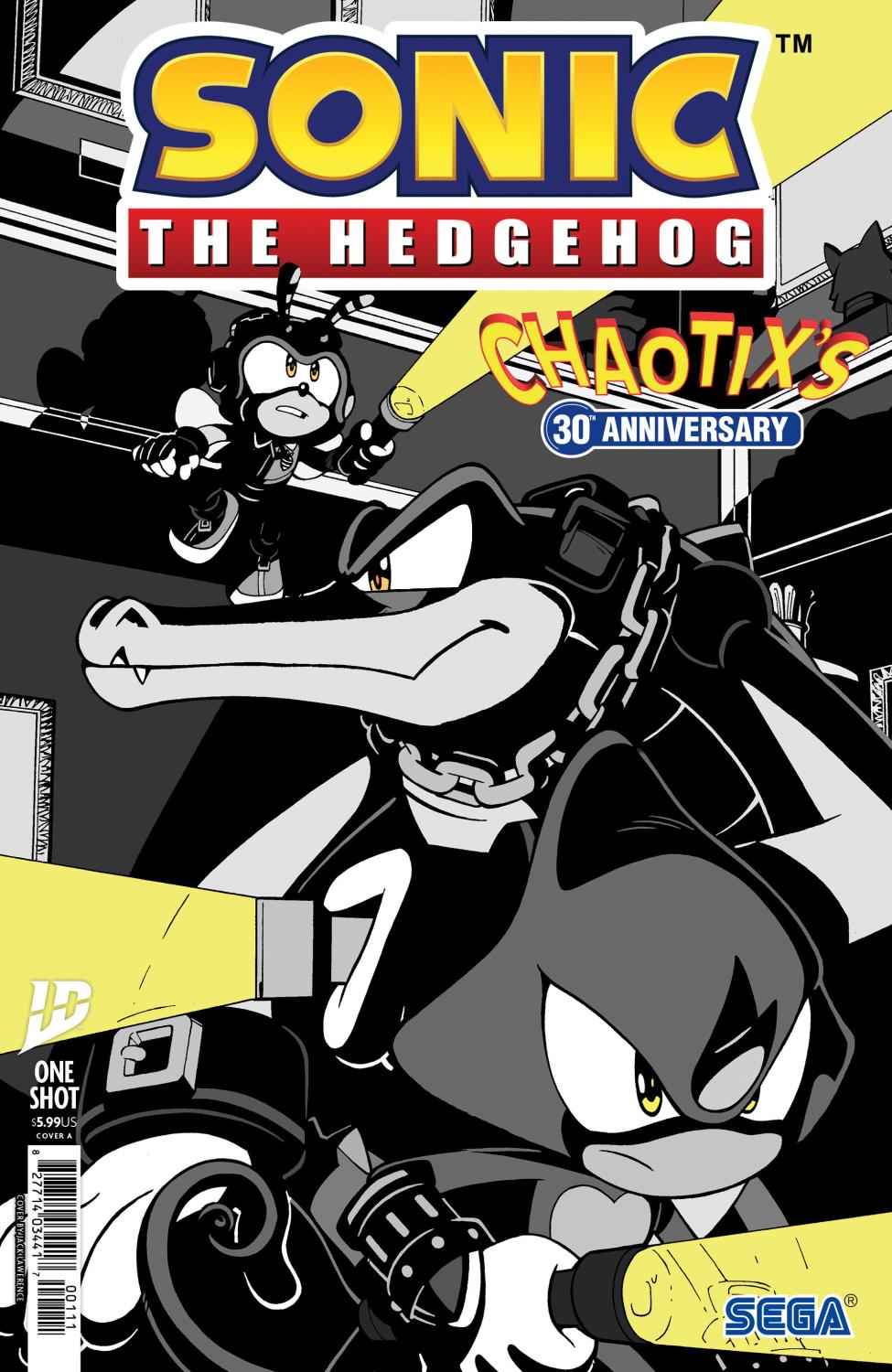 SONIC THE HEDGEHOG CHAOTIXS 30TH ANNIVERSARY SPECIAL COVER A LAWRENCE CVR A