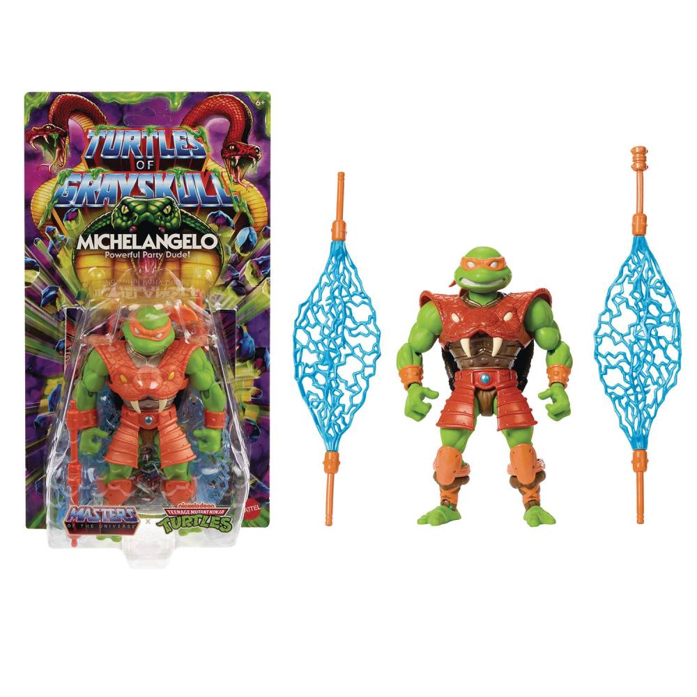 Motu Turtles of Grayskull Core Michelangelo Af
