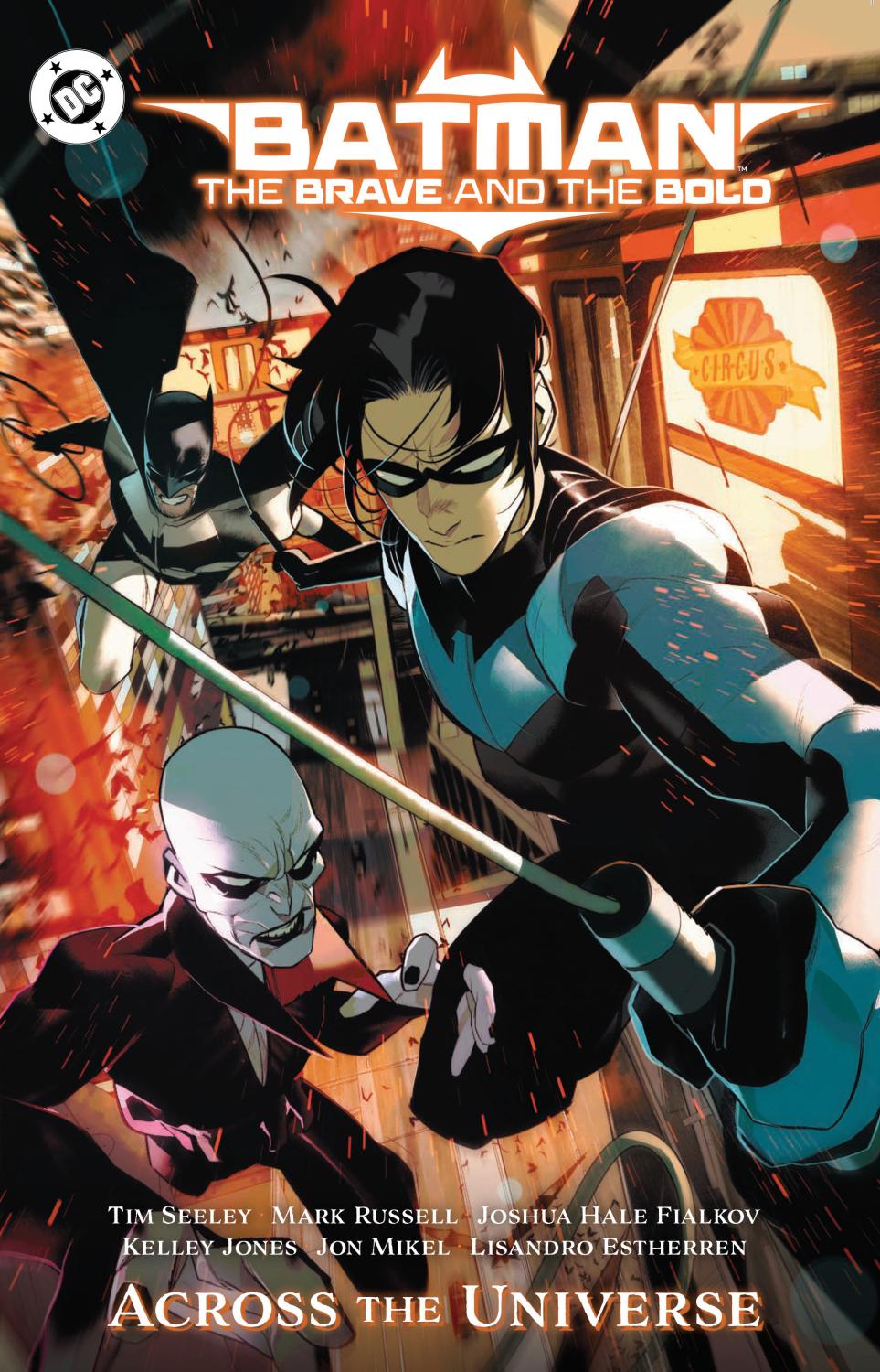 BATMAN THE BRAVE AND THE BOLD ACROSS THE UNIVERSE TP