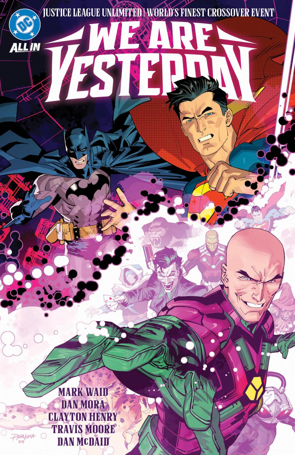 JUSTICE LEAGUE UNLIMITED WORLDS FINEST WE ARE YESTERDAY TP