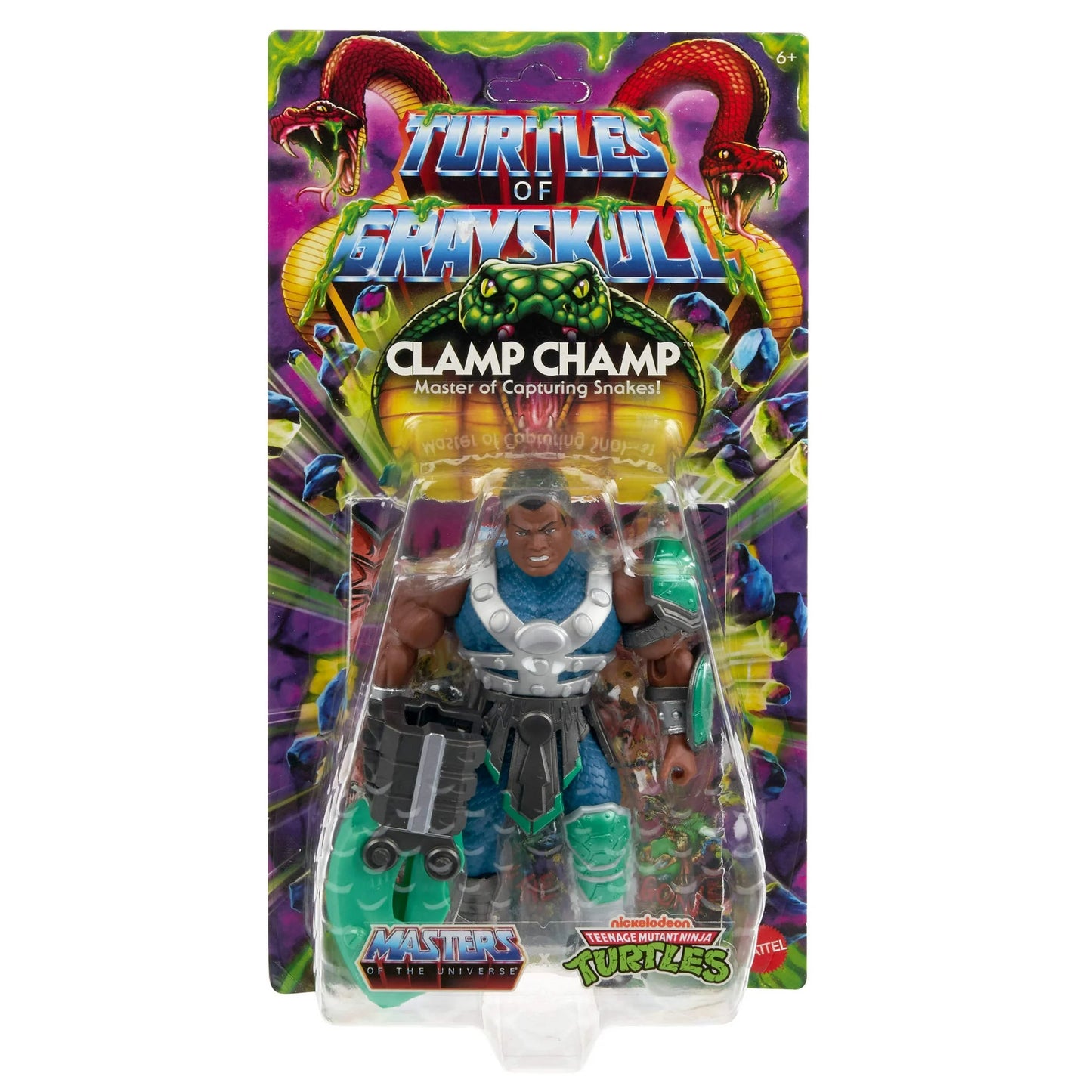 Masters of the Universe x Turtles of Grayskull Clamp Champ Action Figure